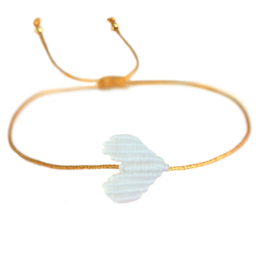 Armband Heart (verschiedene Farben)