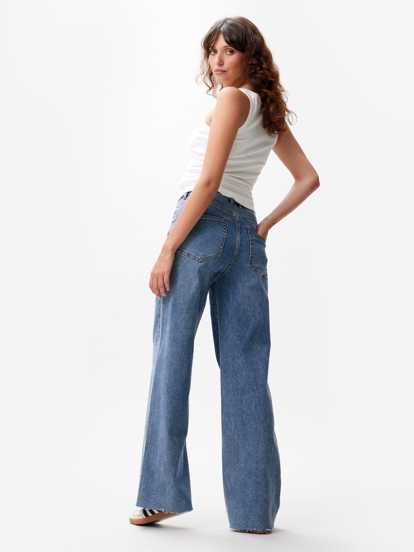 CWJLOOSEFIT Jeans Dunkelblau