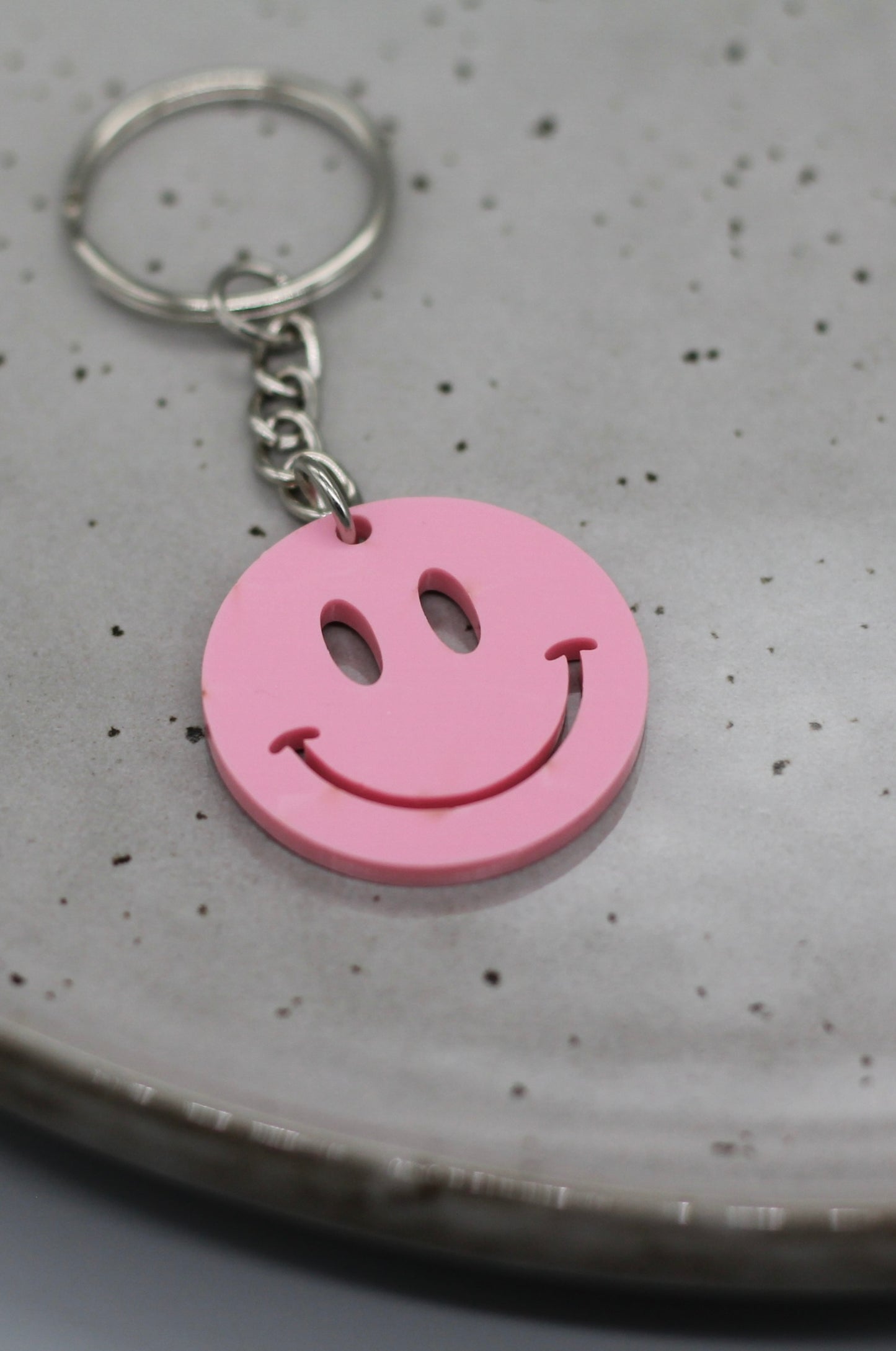 Schlüsselanhänger Smiley