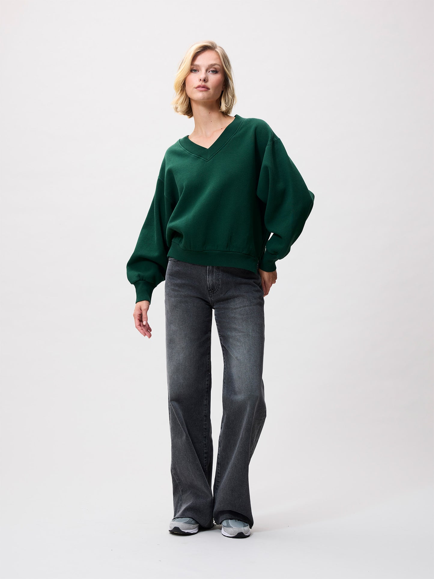 CWJSWEATER V-Neck Pine Forest