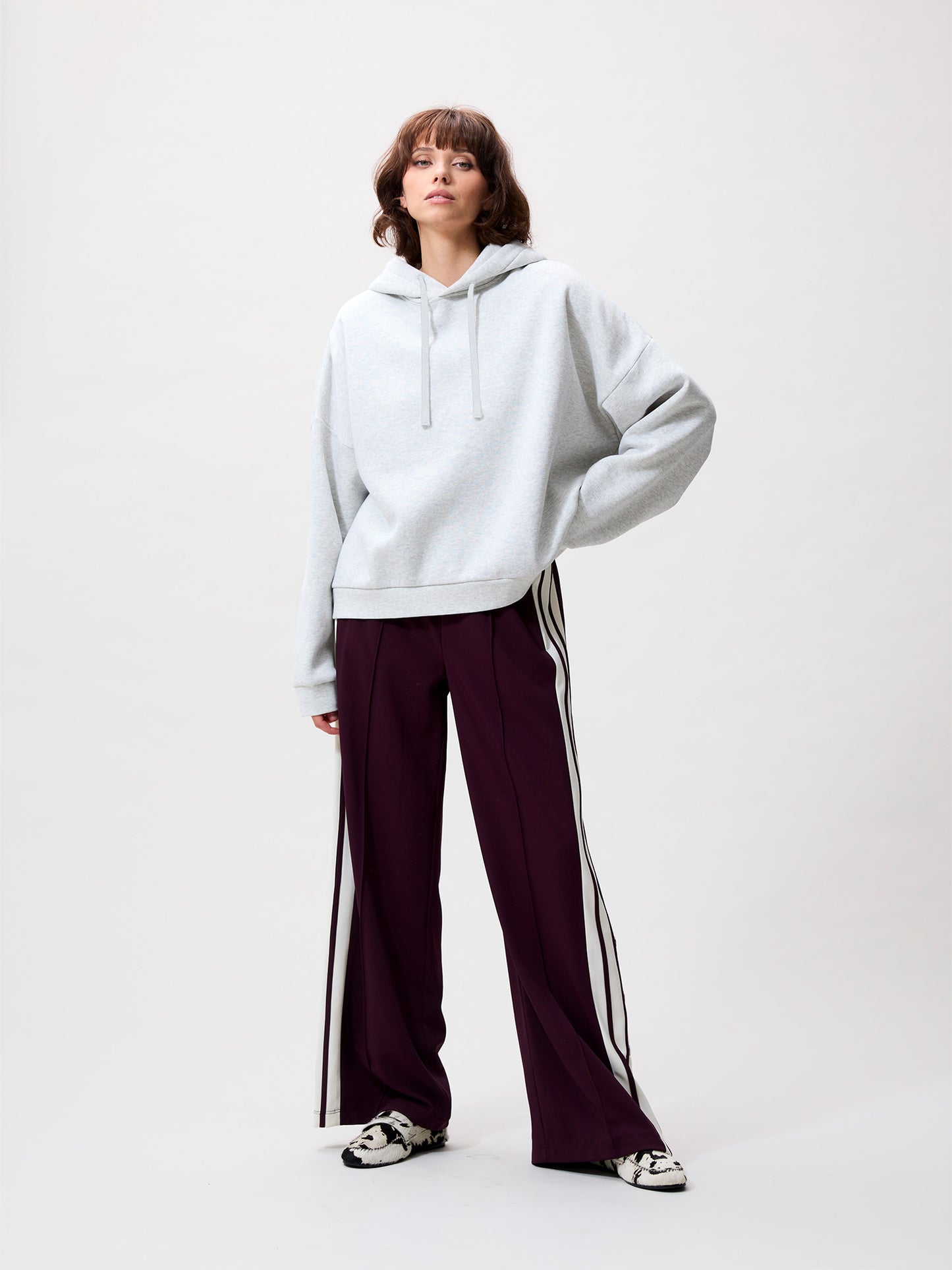 CWJHOODED Sweater Light Grey
