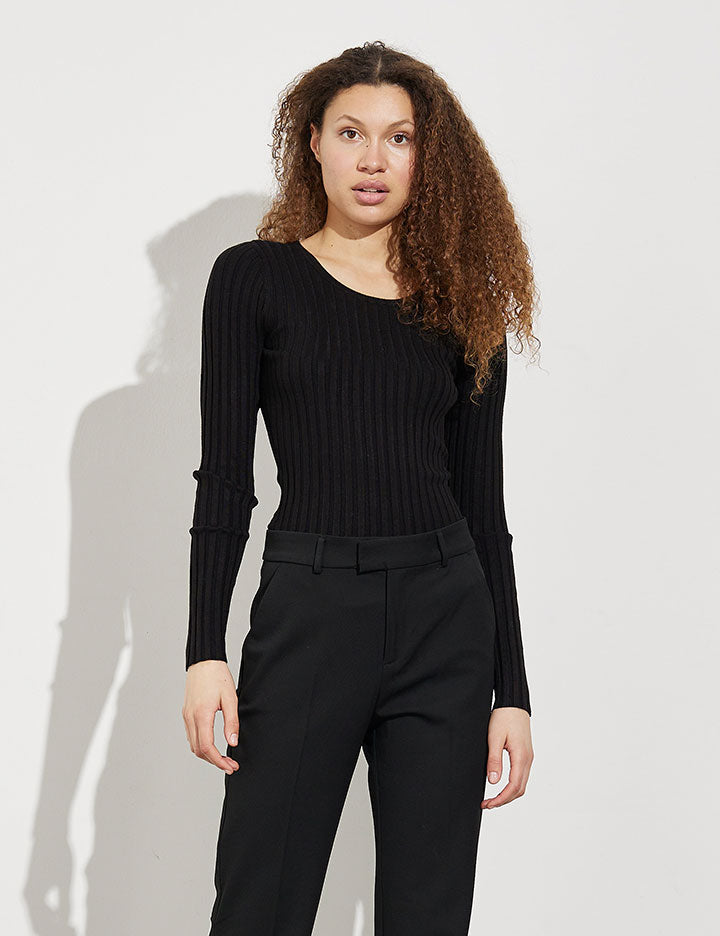 MBYMTRENNA Knit Shirt Black
