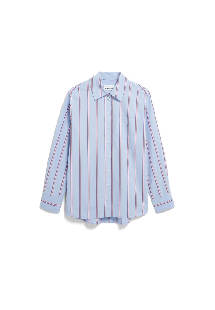 AASTRIPE Loose Shirt Blouse