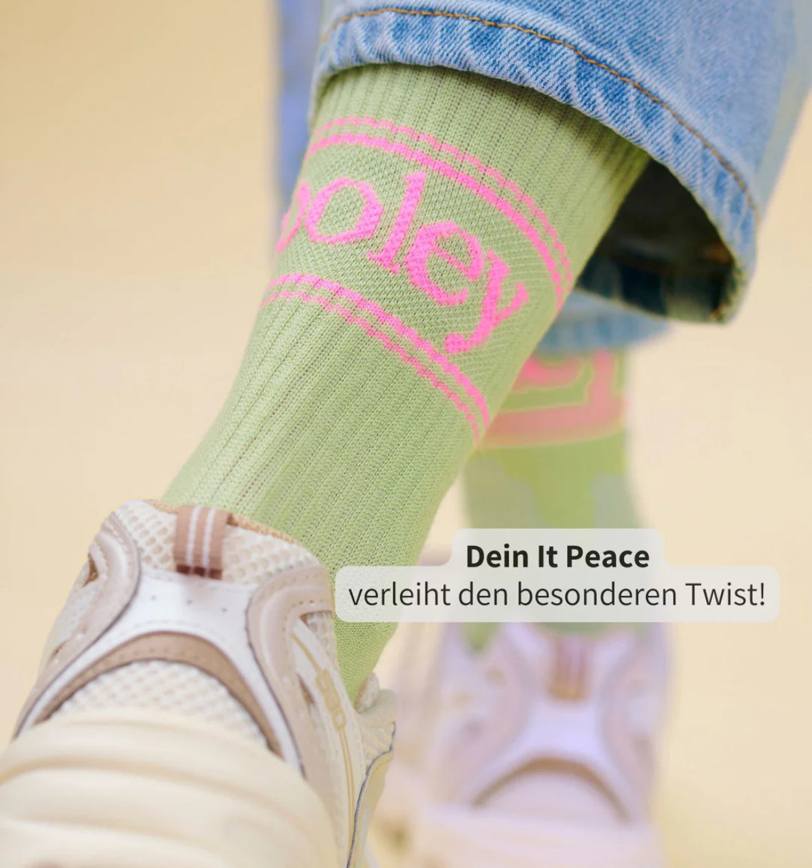 OOLEY Neon Socken