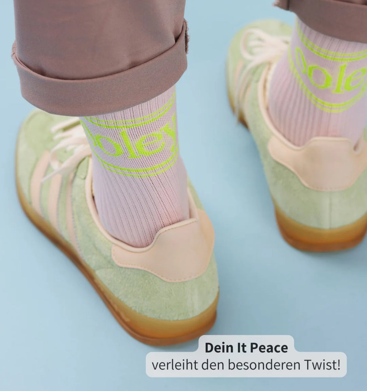 OOLEY Neon Socken