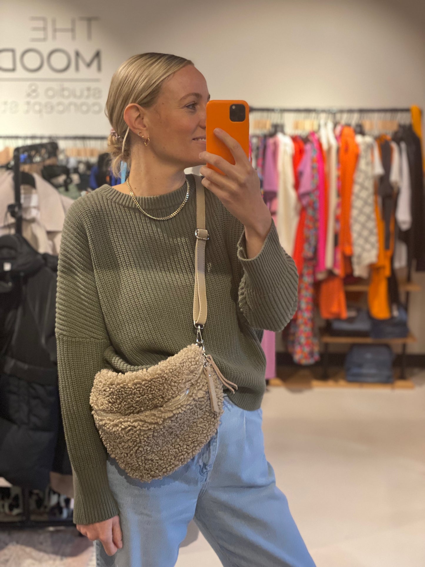 Crossbodytasche Teddy Groß (verschiedene Farben)