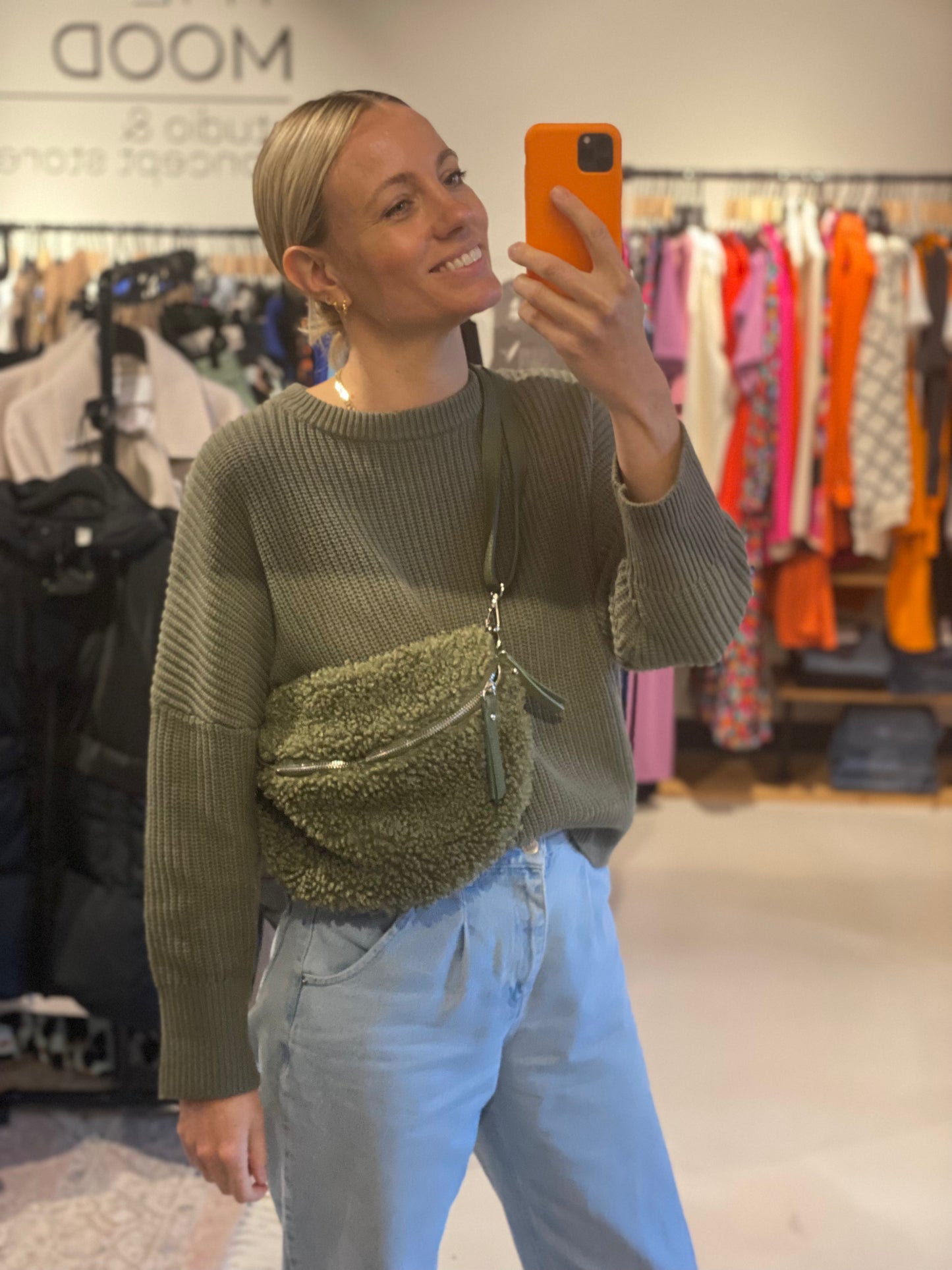 Crossbodytasche Teddy Groß (verschiedene Farben)