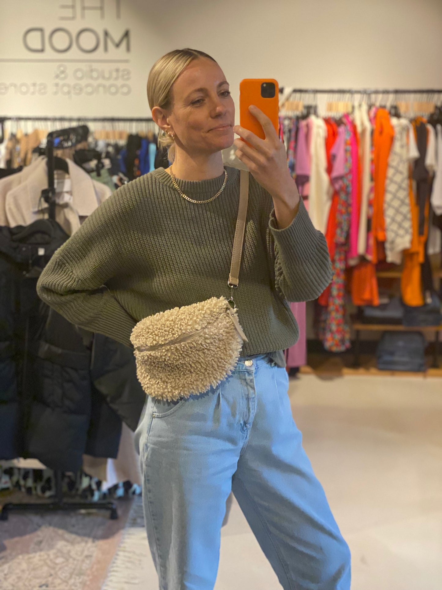 Crossbody Teddytasche Klein (verschiedene Farben)