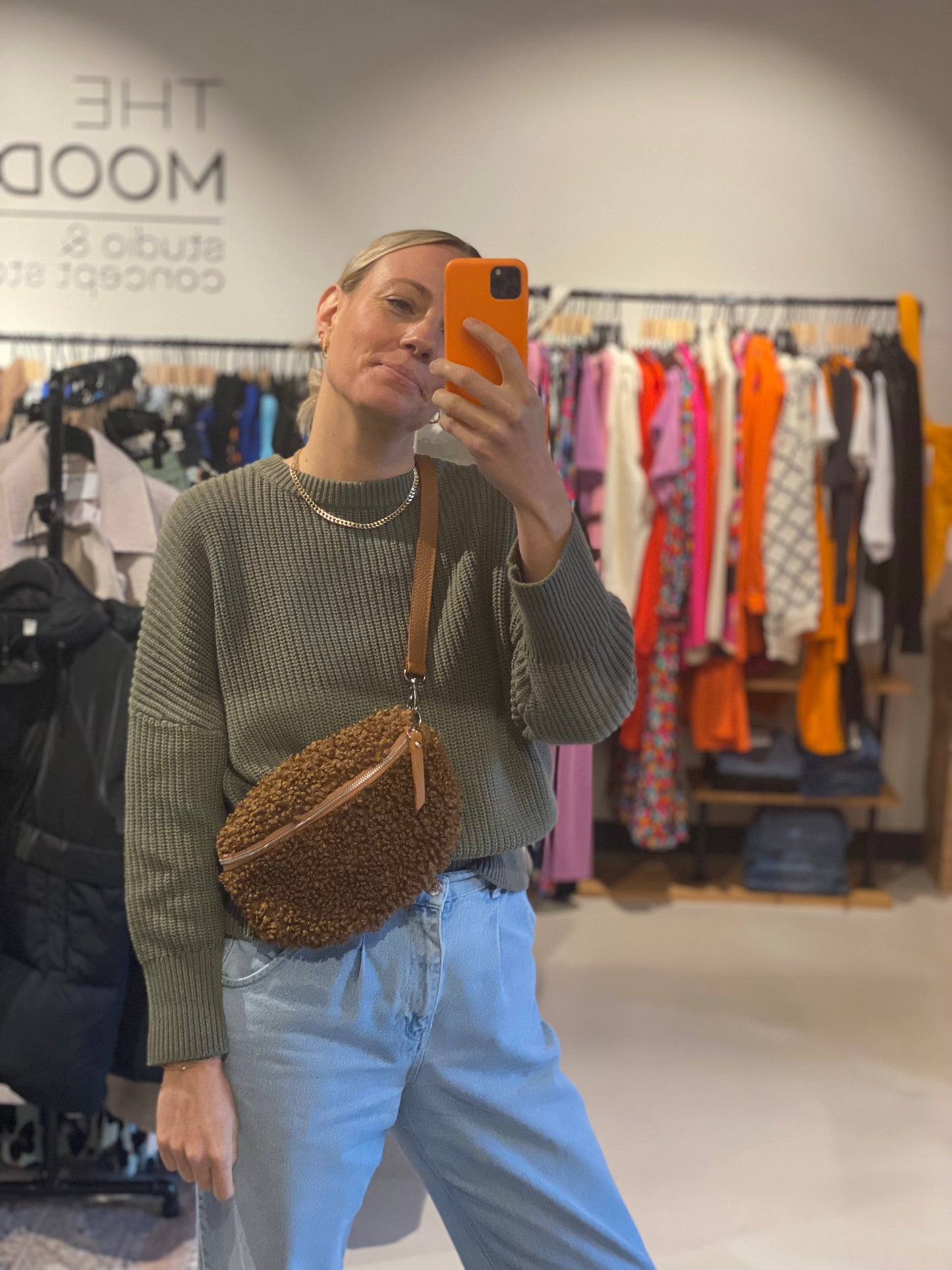 Crossbody Teddytasche Klein (verschiedene Farben)