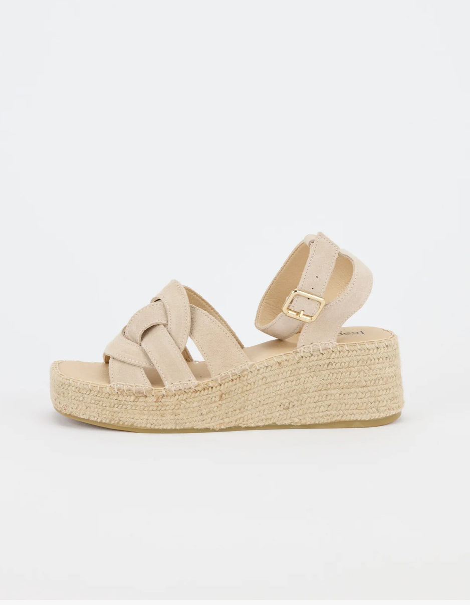 ESPADRIJTOURS Velour High Beige