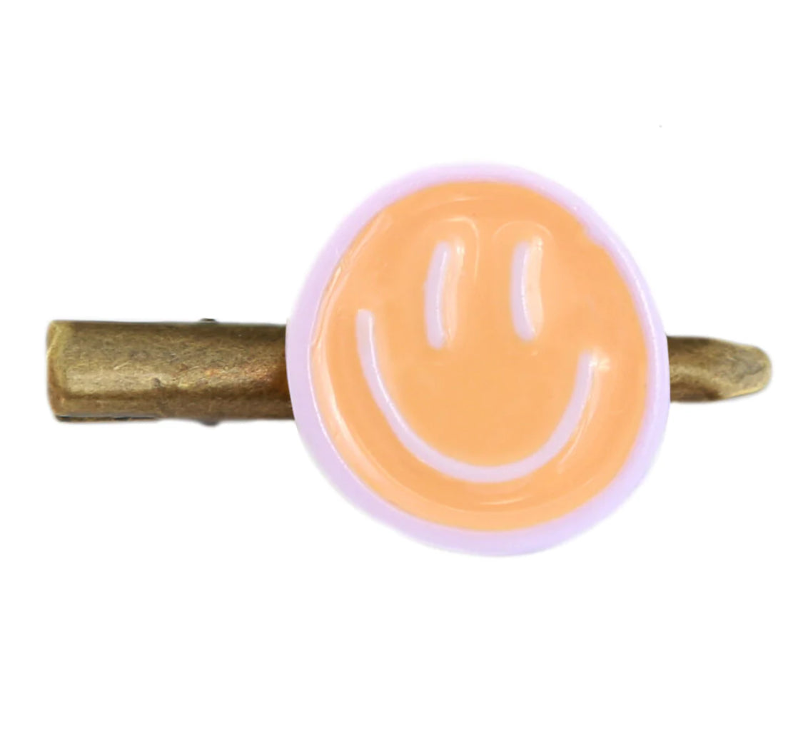 Haarclip Smiley (verschiedene Farben)