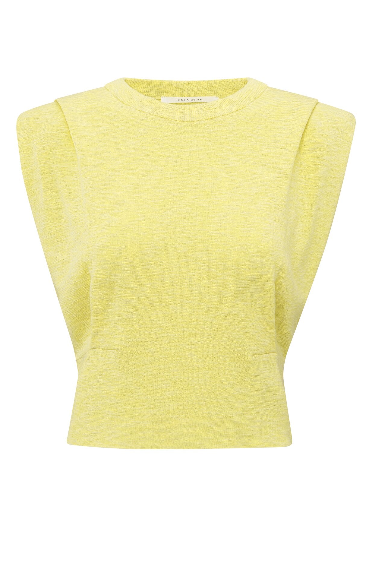 YAYASLEEVELESS Top Shoulder Details