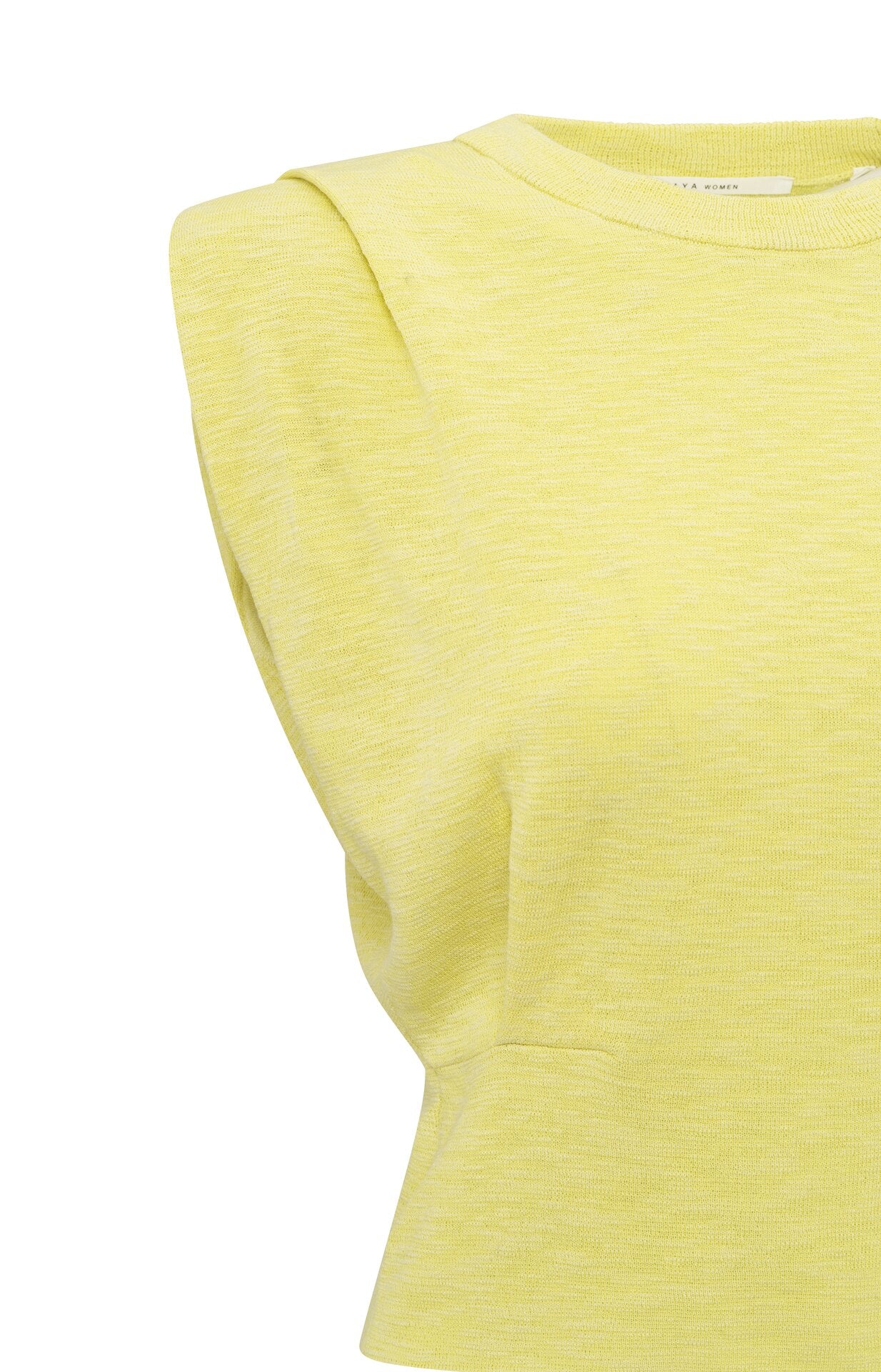YAYASLEEVELESS Top Shoulder Details