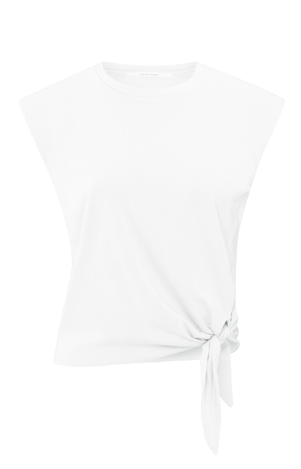 YAYASLEEVELESS Top Knot Detail