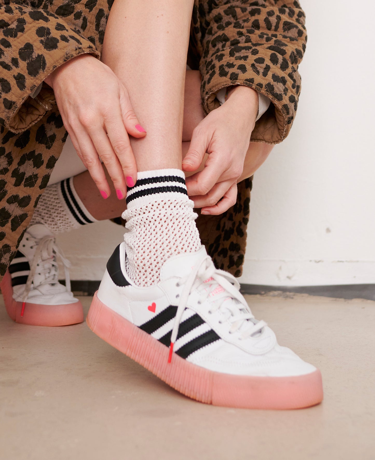 OOLEY Streetmood Net Socken