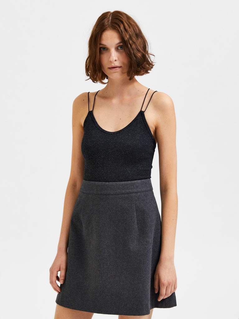 SLFKIMMI Glitter Body Black