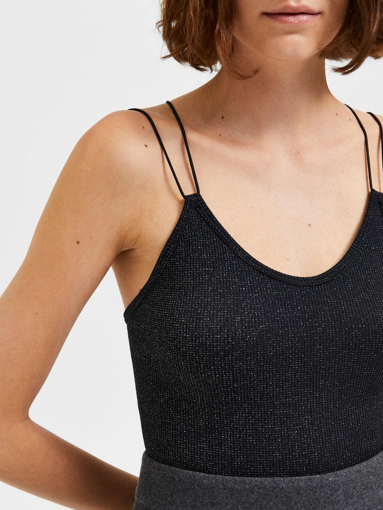 SLFKIMMI Glitter Body Black