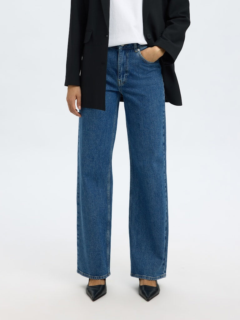 SLFWIDE Bea-Kori Jeans Blue