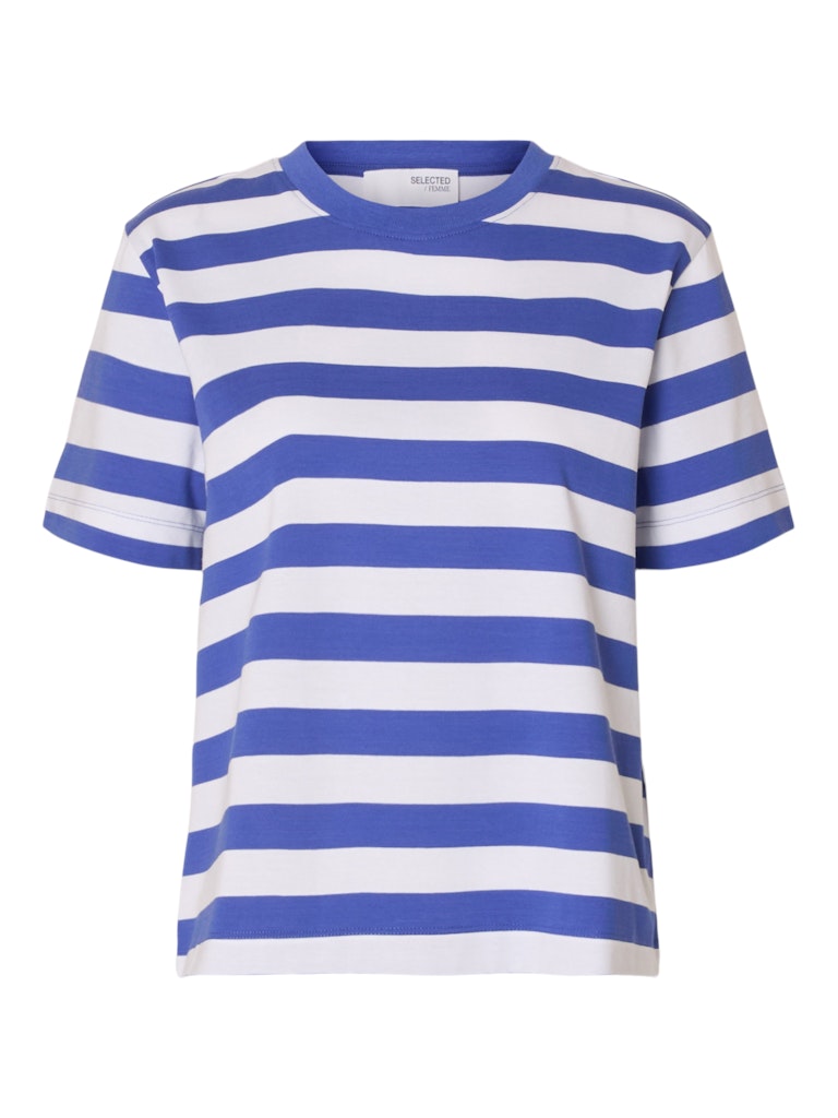 SLFESSENTIAL Boxy Tee Stripes (verschiedene Farben)