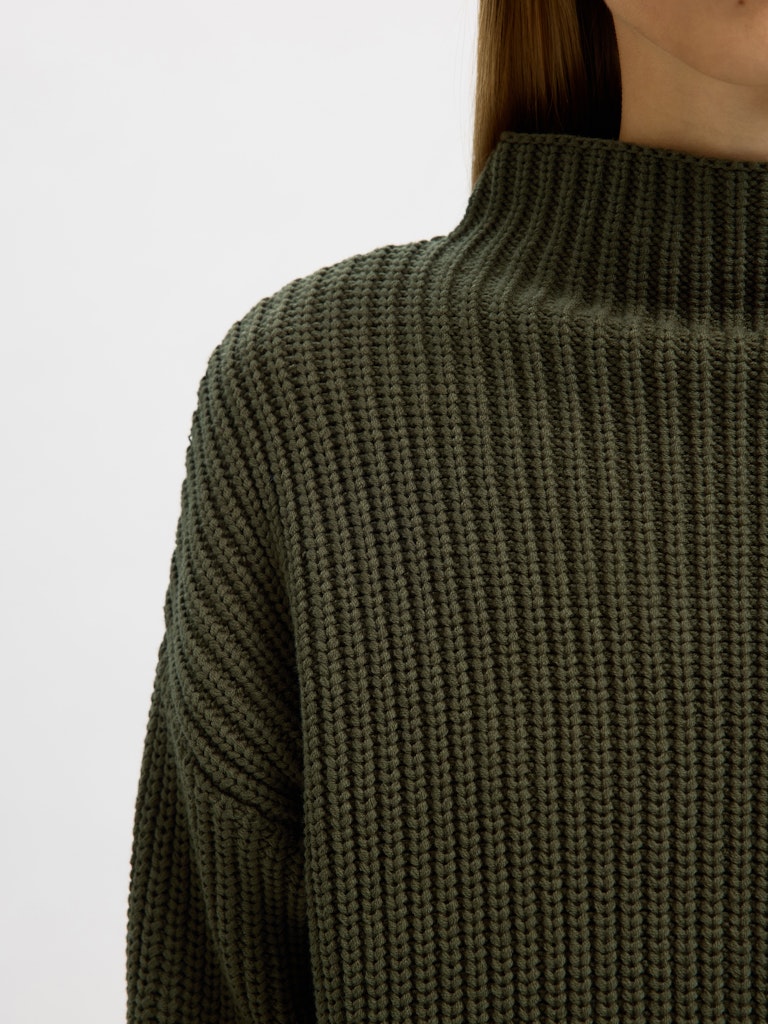 SLFSELMA Knit Pullover Deep Depths