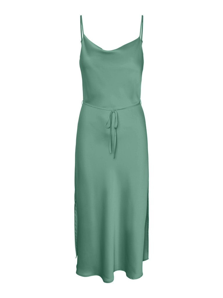 YASTHEA Strap Long Dress green