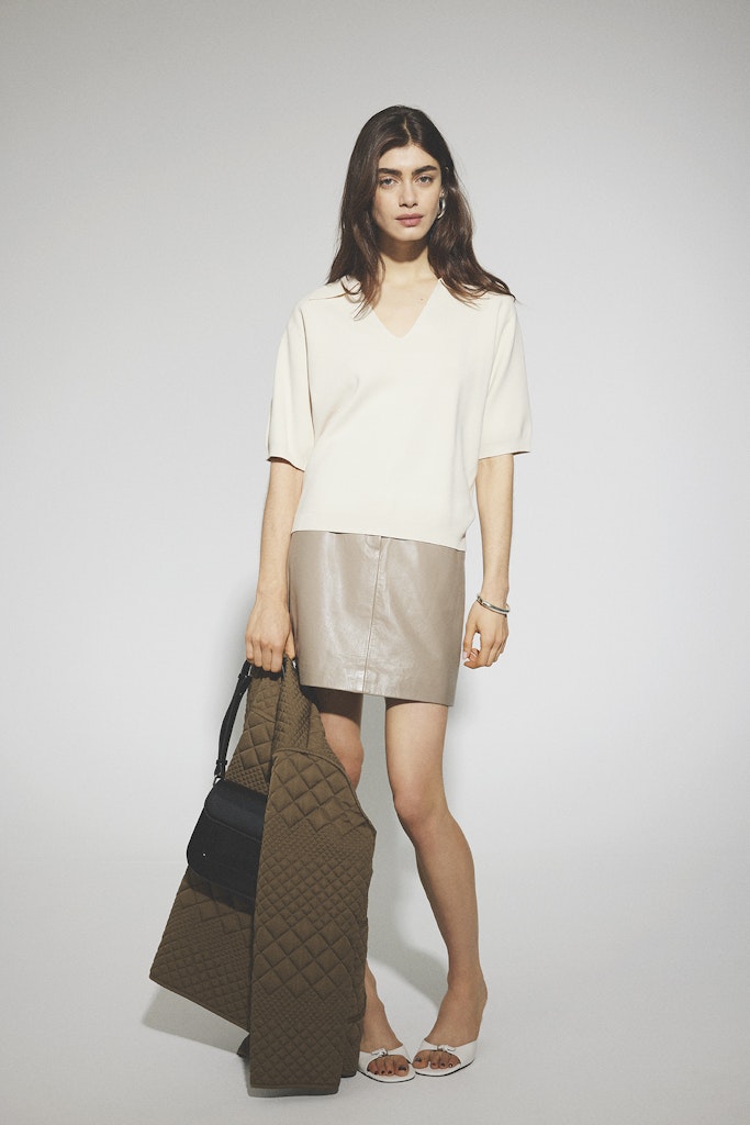 YASFONNY 2/4 Knit Pullover Stripe Uni
