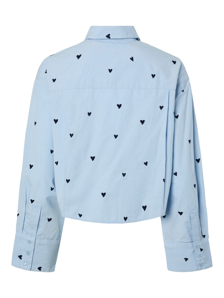 YASLEE Short Embroidered Shirt