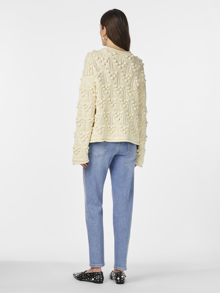 YASFIMO Knit Pullover Birch