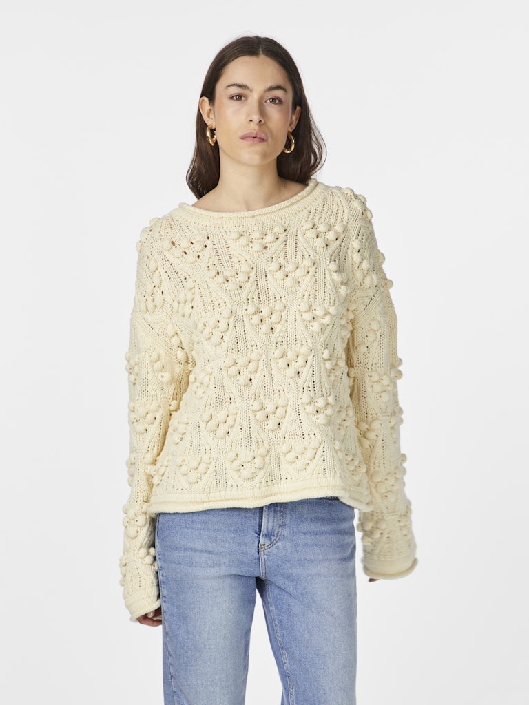 YASFIMO Knit Pullover Birch