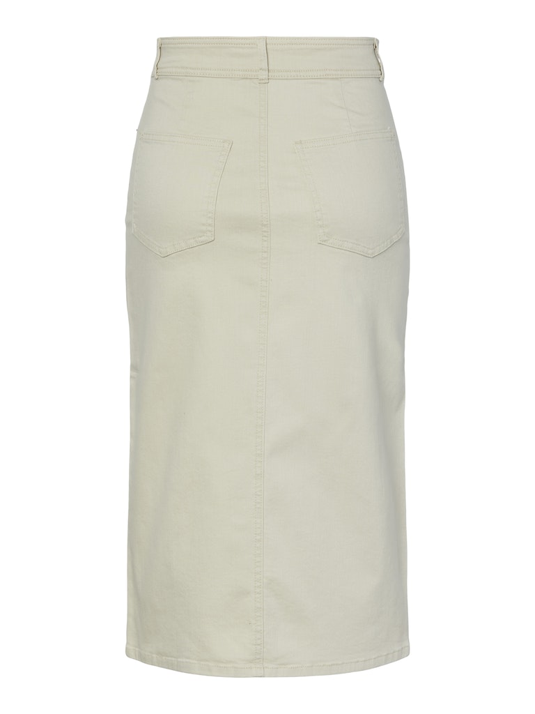 YASDOMANA Midi Denim Skirt