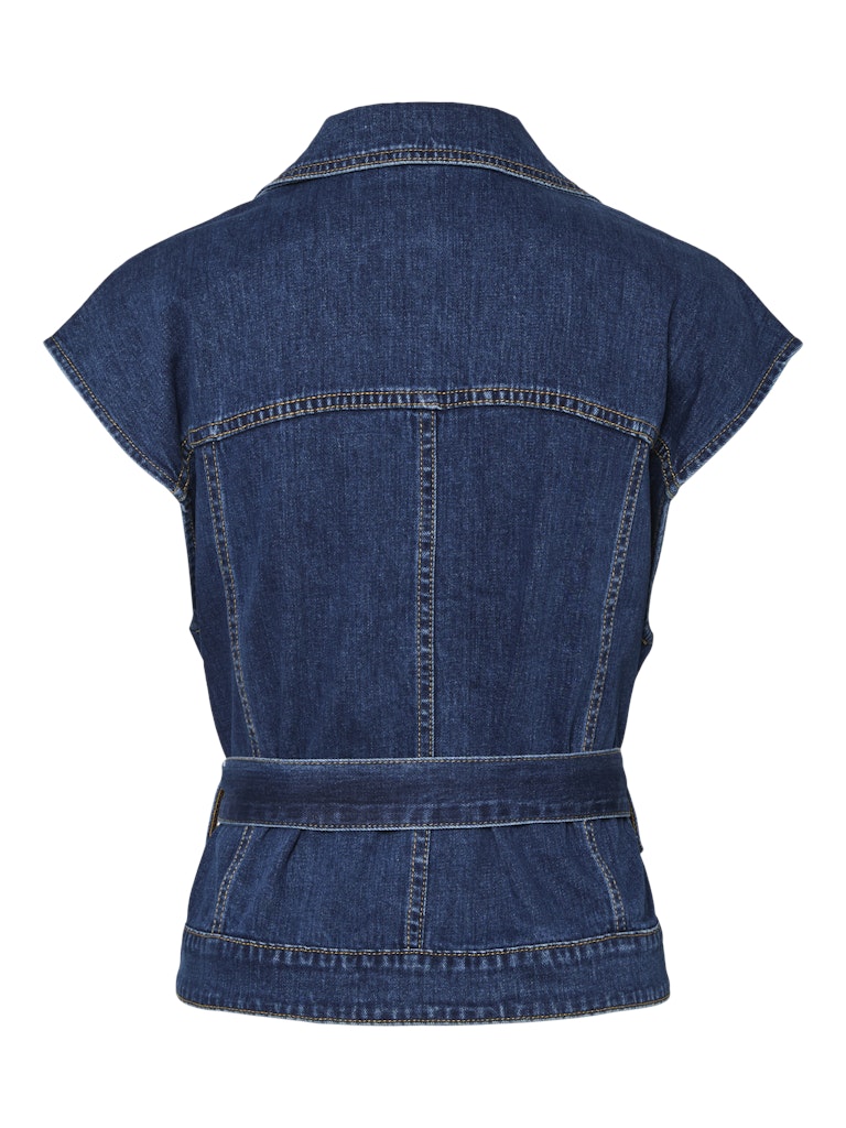 YASLIRA Denim Waistcoat