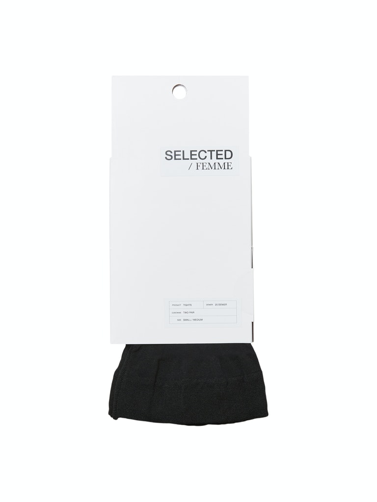 Tights im Doppelpack Schwarz