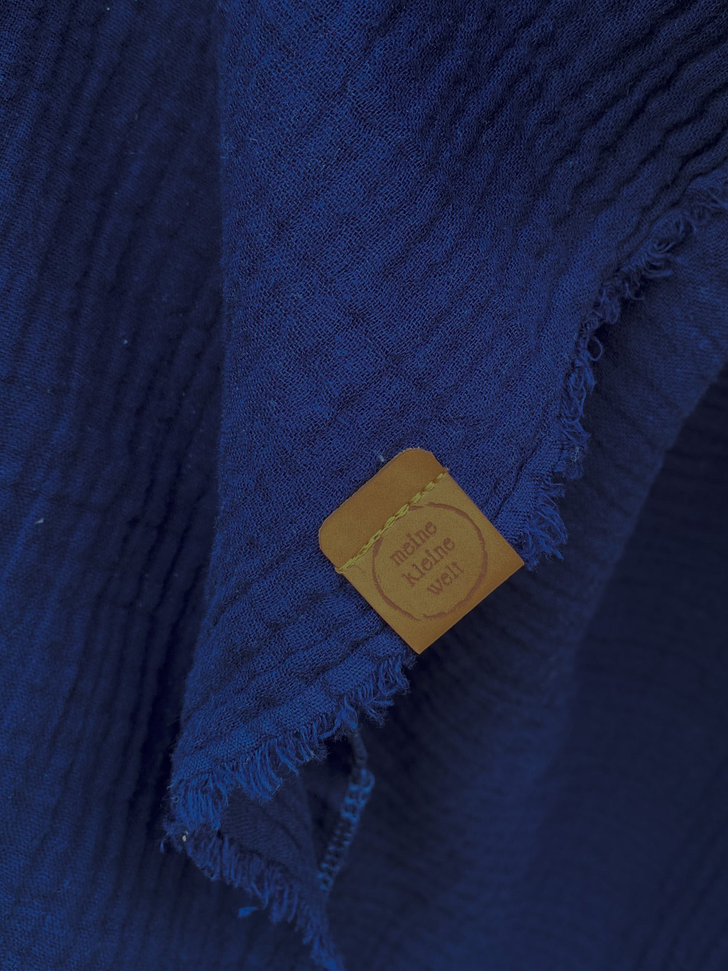 Musselintuch navy
