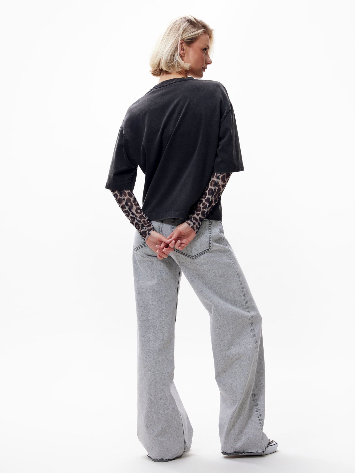 CWJLEOPARD Mesh Sleeves