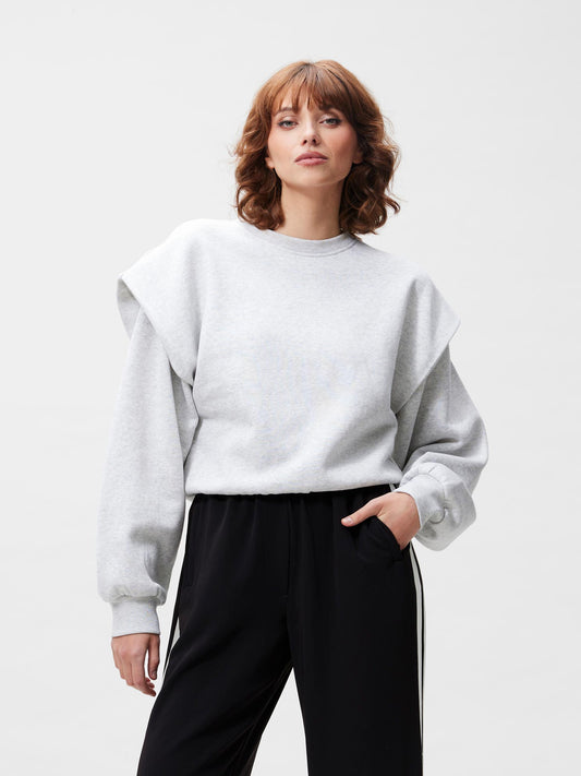 CWJSWEATER Folded Shoulder