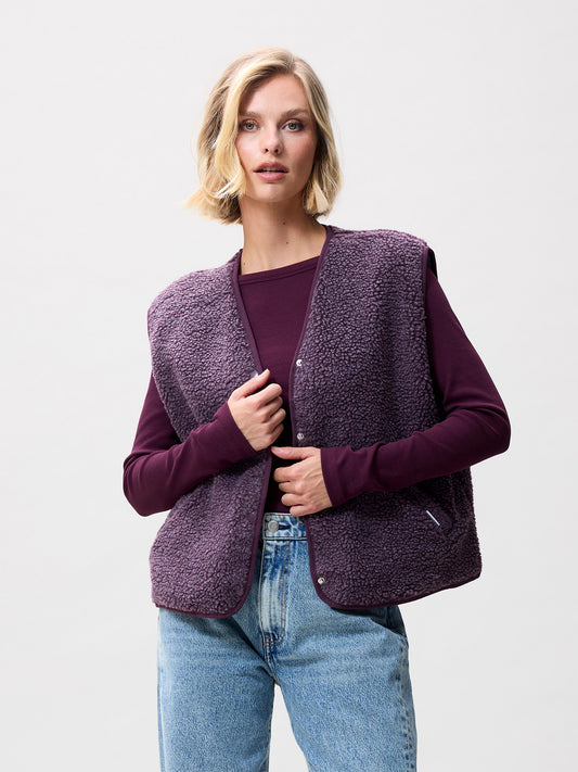 CWJBODYWARMER Plum