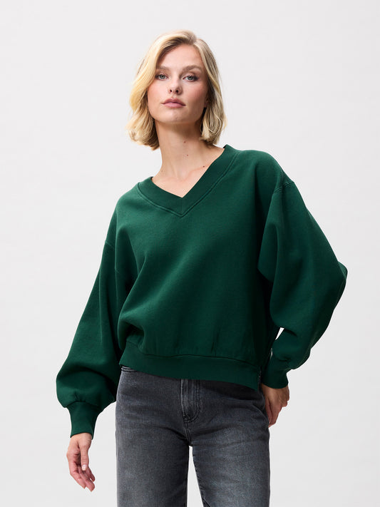 CWJSWEATER V-Neck Pine Forest