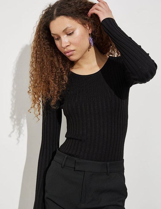 MBYMTRENNA Knit Shirt Black