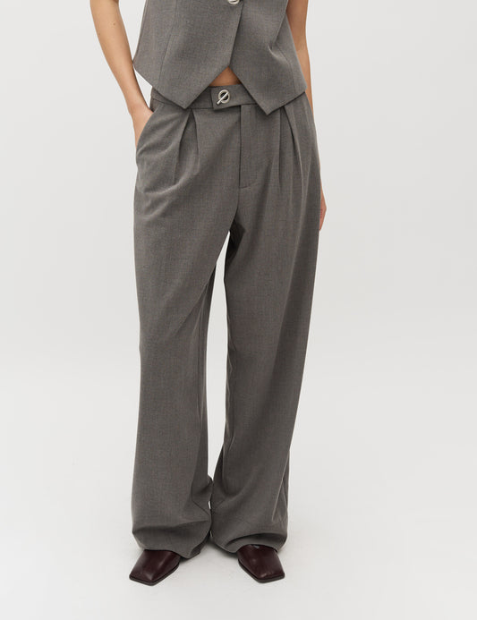 MBYMROSALYN Pant Medium Melange