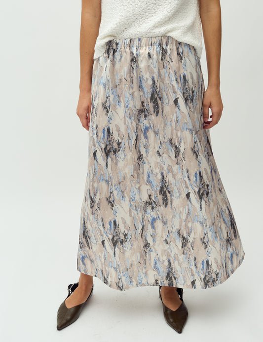 MBYMAVELINE Skirt Blue Crystallic