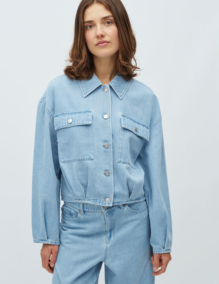 MBYMGEVIVA Blazer Light Blue