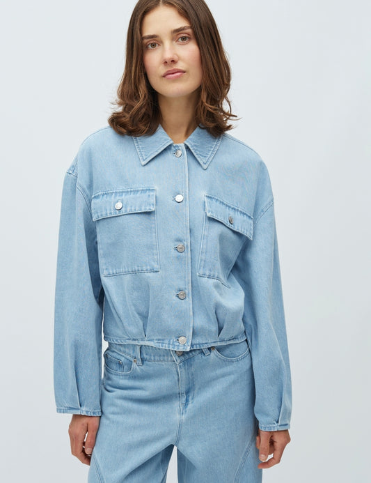 MBYMGEVIVA Blazer Light Blue