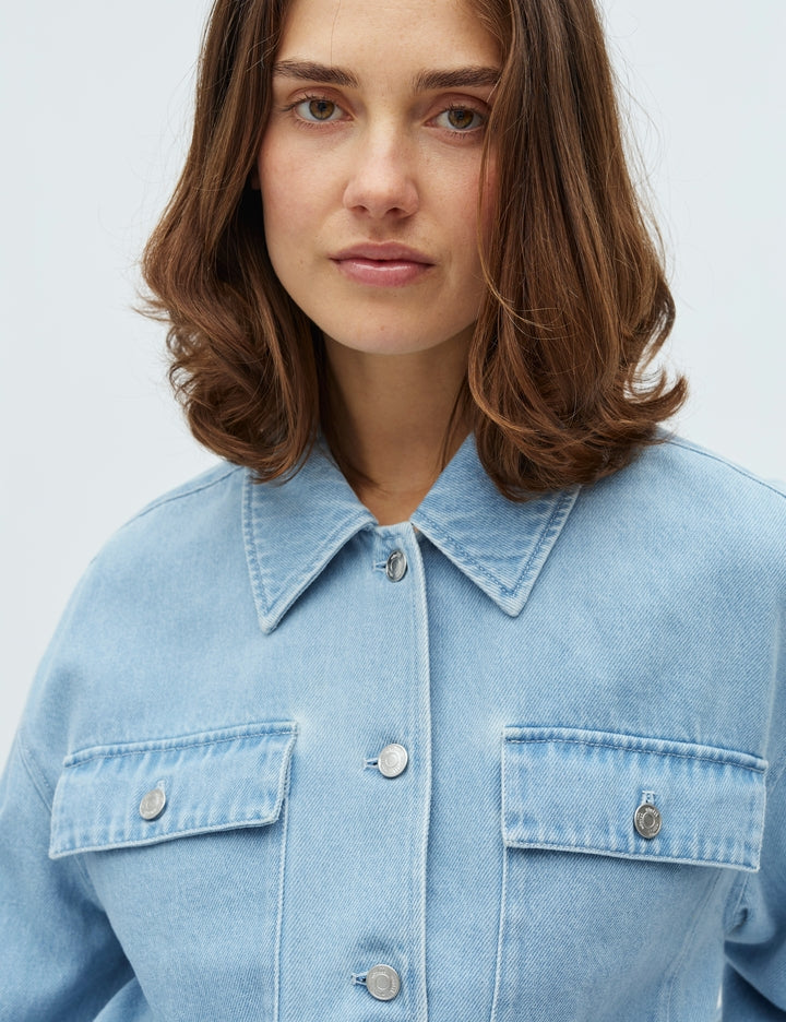 MBYMGEVIVA Blazer Light Blue