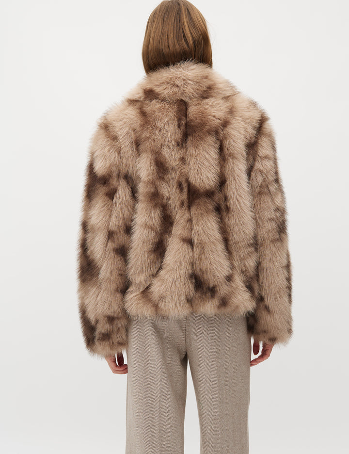 MBYMCORVIA Kunstpelzjacke