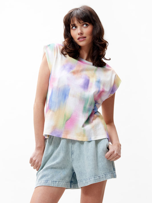 CWJFOLDED Shoulder Printed Tee