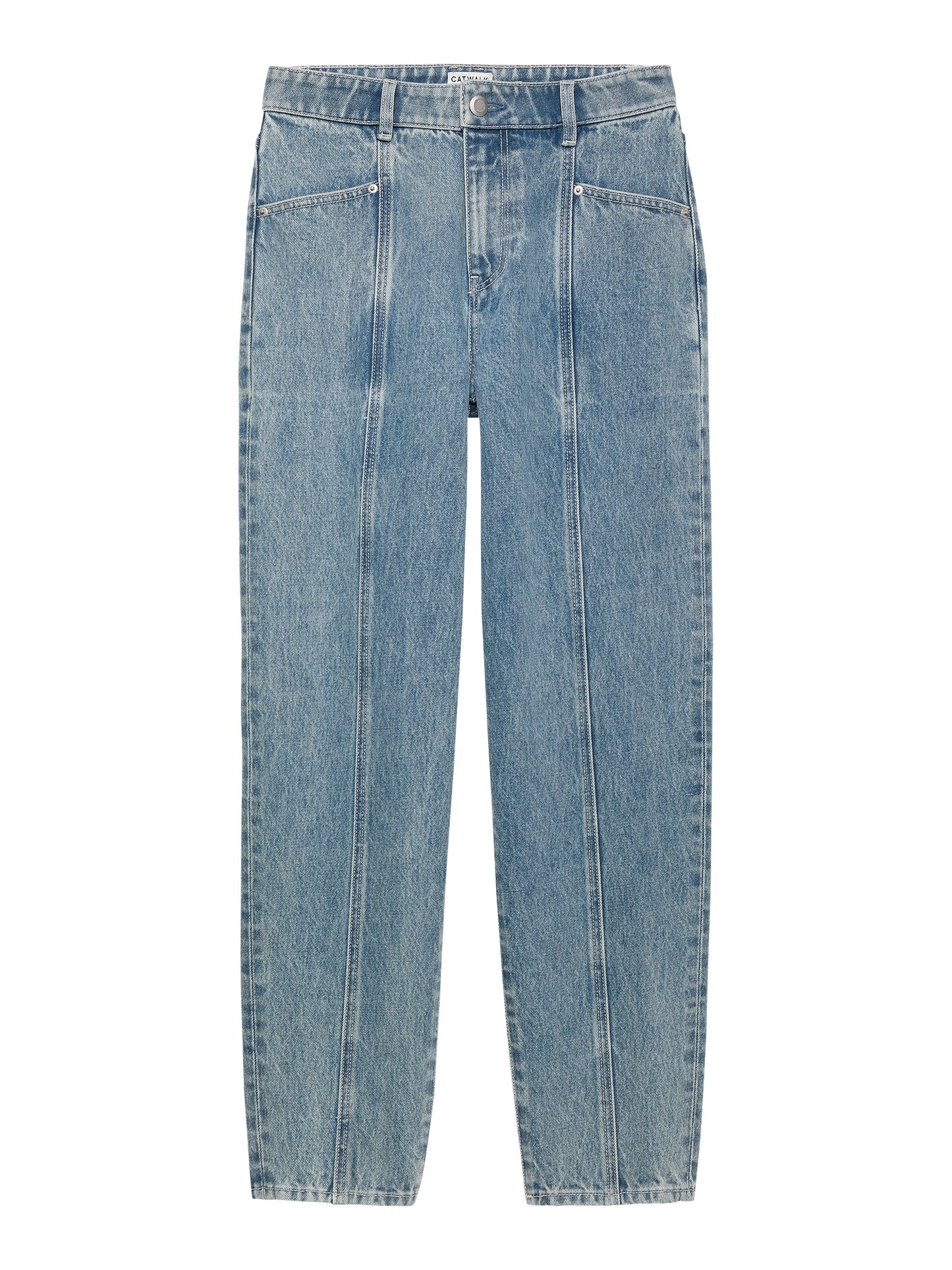 CWJBARREL Topstitch Jeans