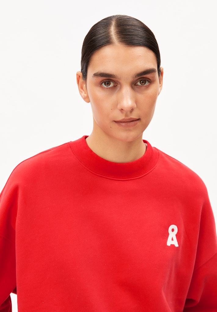 AAALIZAA Iconic Sweater Mars Red