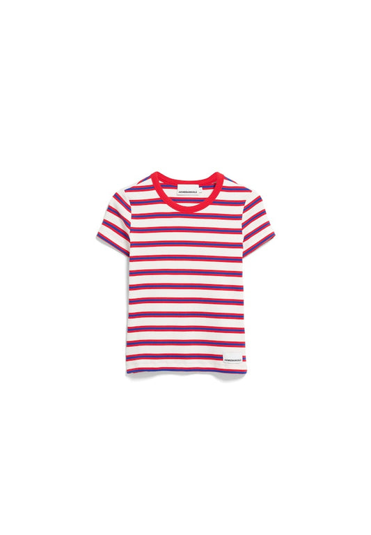 AAKARDAA Striped T-Shirt
