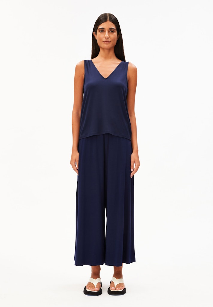 AACROPPED Jersey Pant black