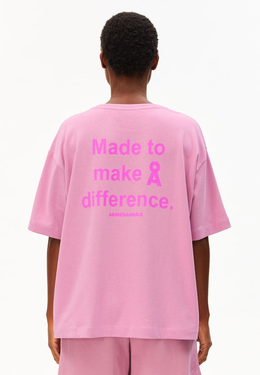 AAGIANNAA Difference T-Shirt washed berry